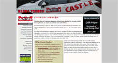 Desktop Screenshot of castledrivingschool.com